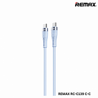 Кабель Type-C REMAX 60W RC-C139 1.2m (C-C) (Blue)