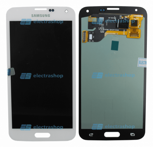 Модуль-дисплей Samsung Galaxy S5 (SM-G900H/SM-G900F/SM-G900DS) белый (AMOLED COPY)
